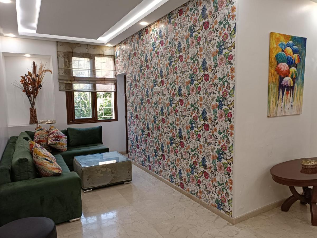 דירות Luxury Family House With Garden View קזבלנקה מראה חיצוני תמונה
