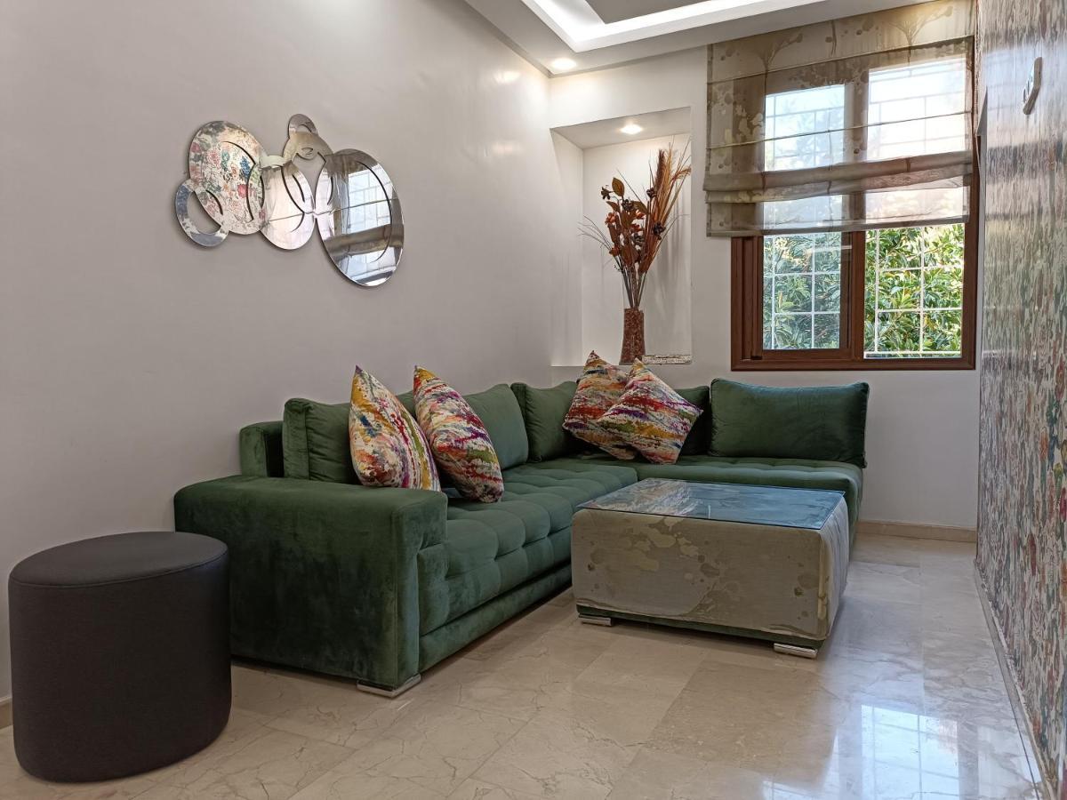 דירות Luxury Family House With Garden View קזבלנקה מראה חיצוני תמונה