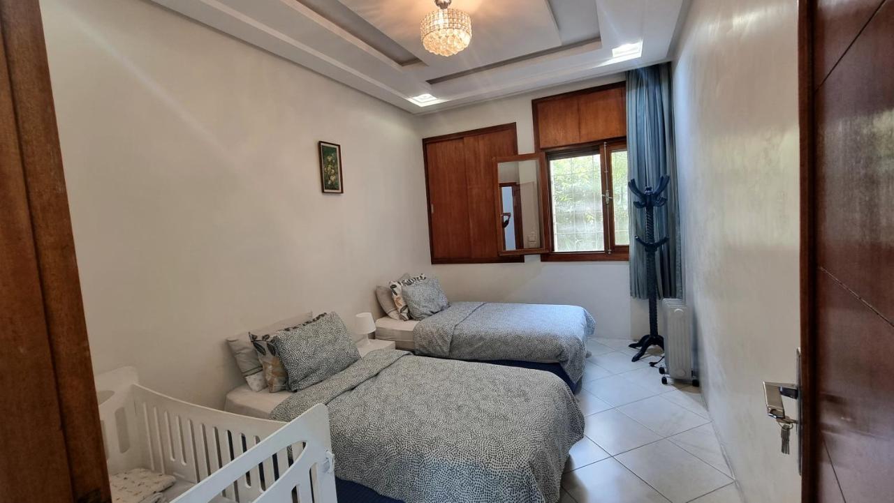 דירות Luxury Family House With Garden View קזבלנקה מראה חיצוני תמונה