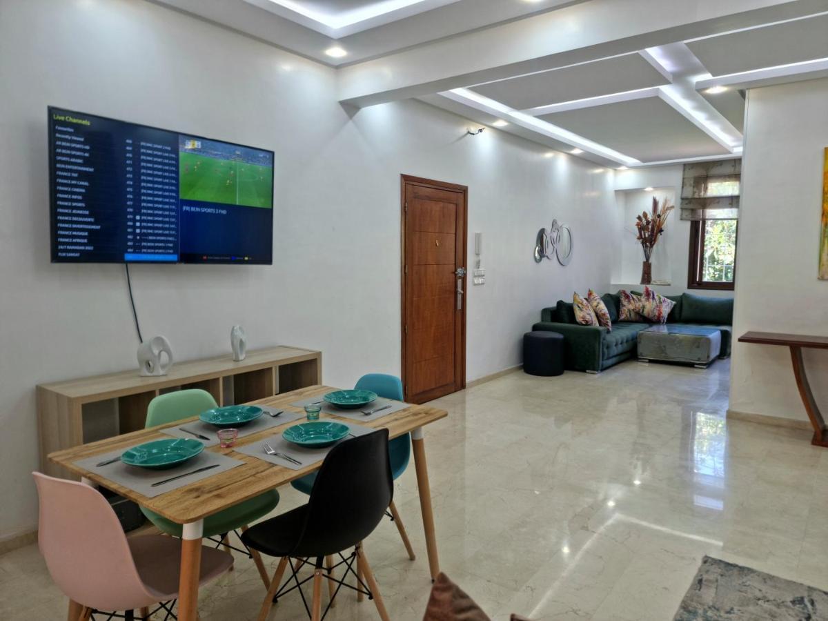 דירות Luxury Family House With Garden View קזבלנקה מראה חיצוני תמונה