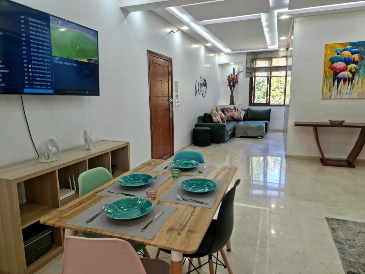 דירות Luxury Family House With Garden View קזבלנקה מראה חיצוני תמונה