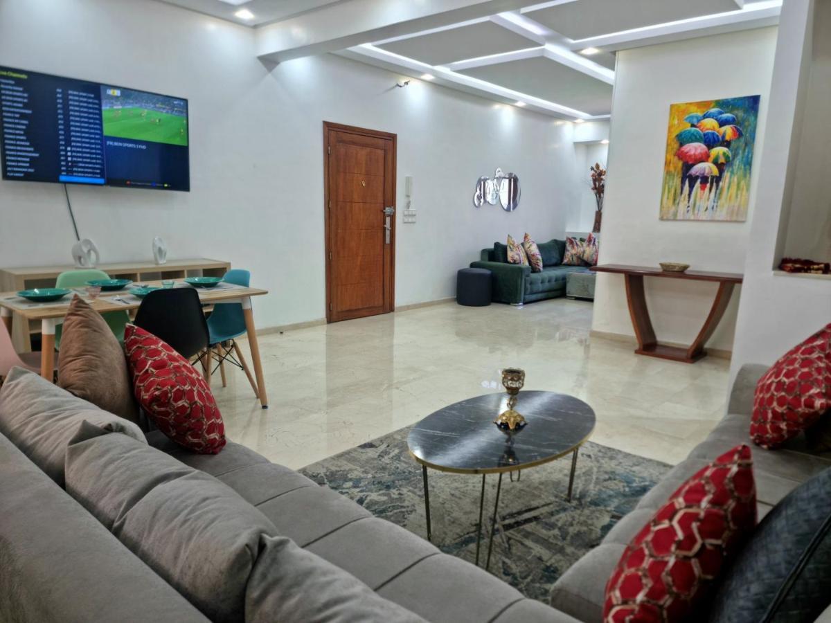 דירות Luxury Family House With Garden View קזבלנקה מראה חיצוני תמונה